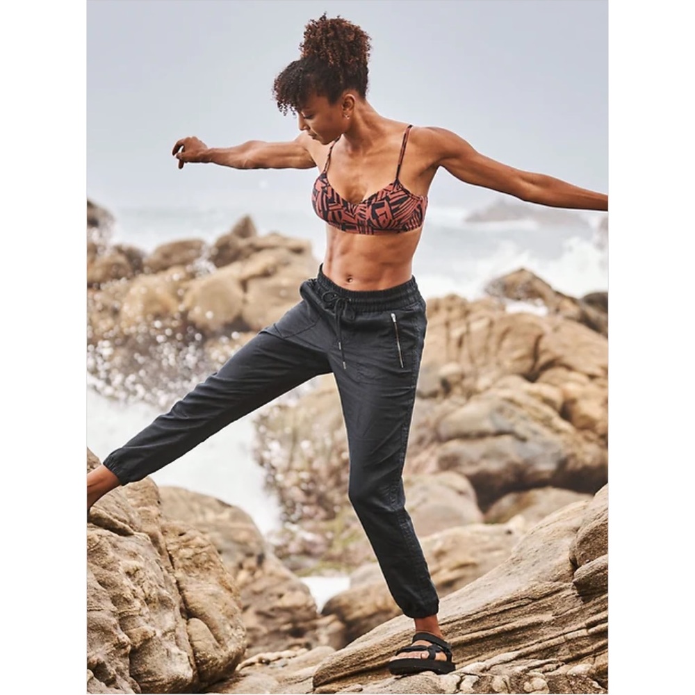 Athleta Cabo Linen Jogger Pant - Picture 7 of 9